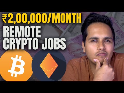 🤑How I Got ₹2,00,000 Per Month From A REMOTE Crypto Job | How To Get A Crypto Job In India