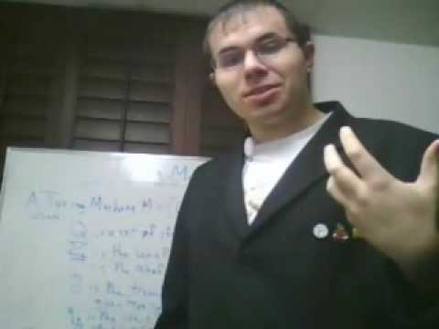 Dan Says - Introductory Computability Theory - Turing Machine Introduction 1