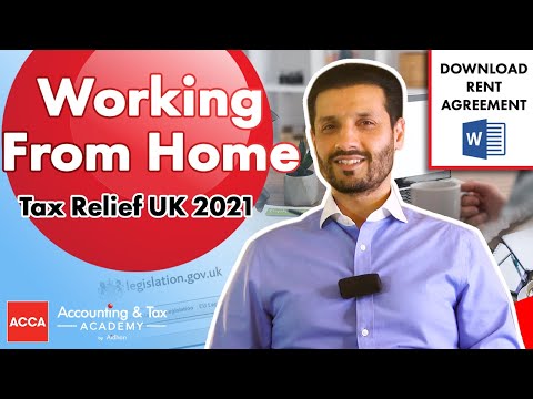Working from Home Tax Relief in 2021 [DOWNLOAD RENT AGREEMENT]