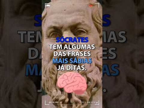SÓCRATES, o SÁBIO: 5 frases mais inteligentes!  #filosofia #socrates
