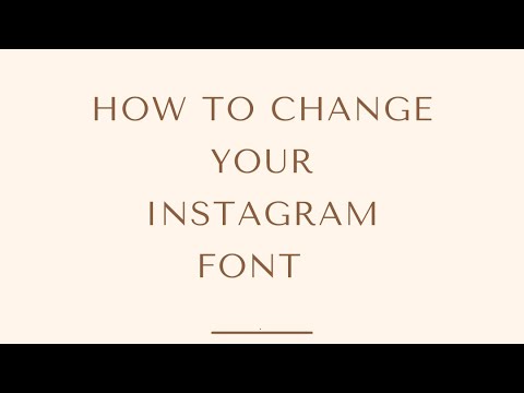 Change Font on Instagram Highlights, Bios & Captions ✨