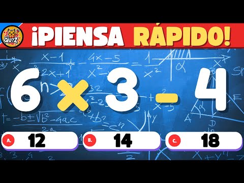 EXÁMEN de Operaciones BÁSICAS | 50 retos Matemáticos EXTREMOS – ¿Estás listo? | 🧠🔢
