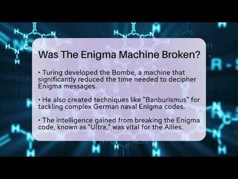 Was The Enigma Machine Broken? - Science Through Time