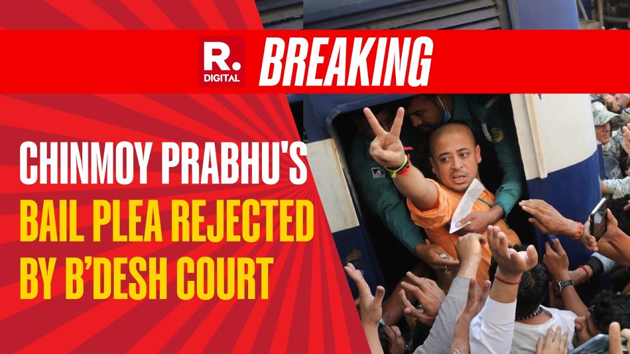 BREAKING: Hindu Monk Chinmoy Prabhu's Bail Plea Rejected by Bangladesh Court