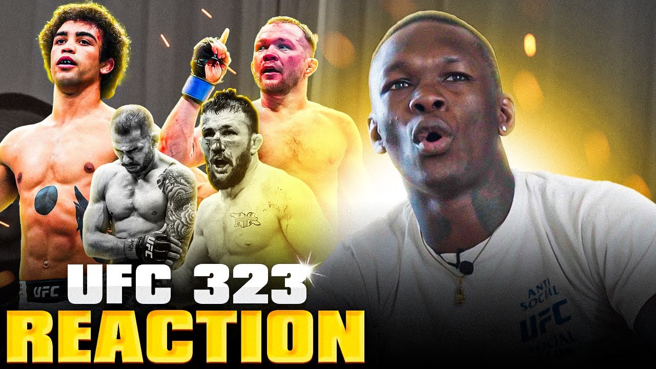 Israel Adesanya Reacts to Petr Yan's UFC 323 Win 🥊