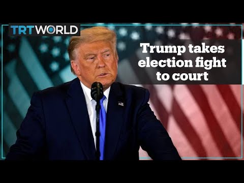 US Election 2020: Trump campaign mounts legal challenges as Biden leads