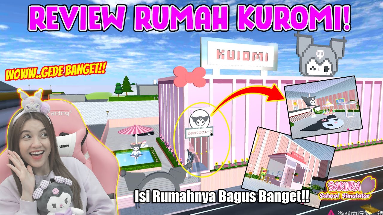 Review Rumah Kuromi Megah di Sakura School 🏡