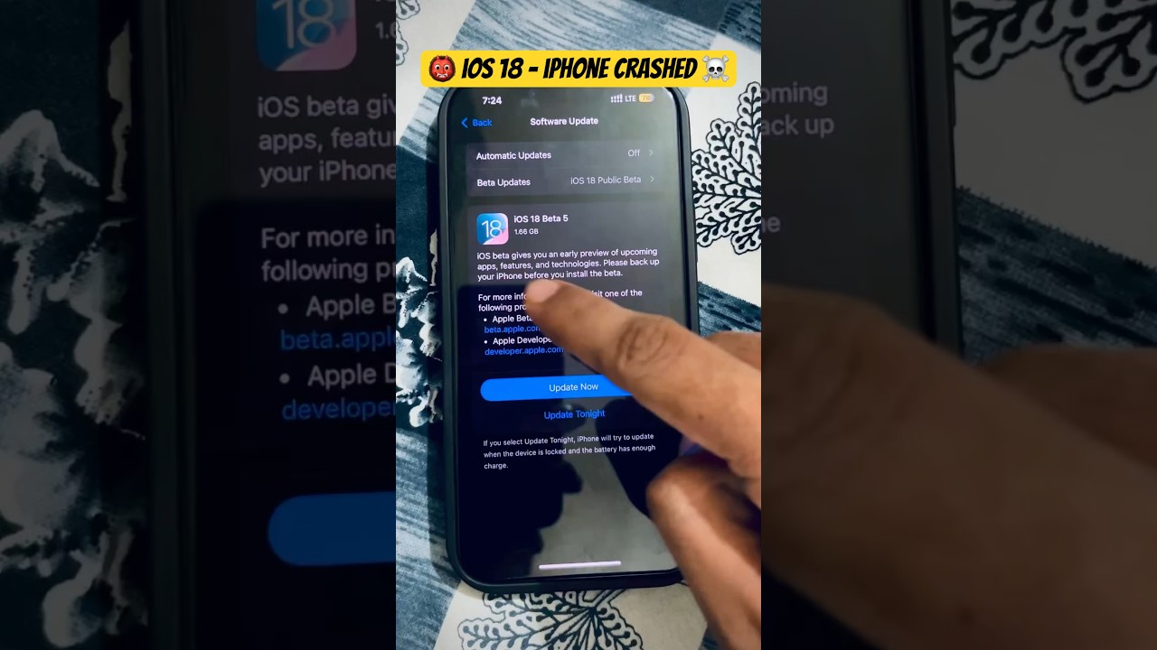 iPhone Crashes After iOS 18 Update 😰