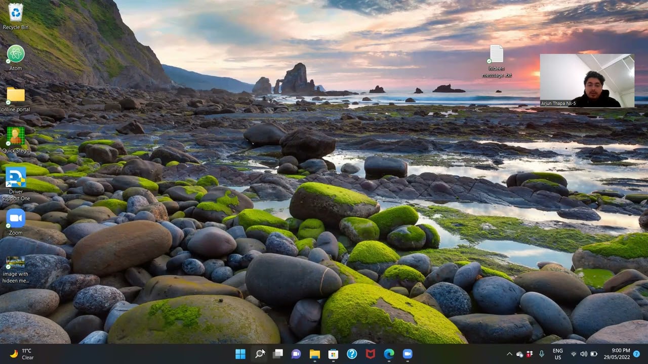 Demonstration of Quick Stego and WinHex for Assessment 2