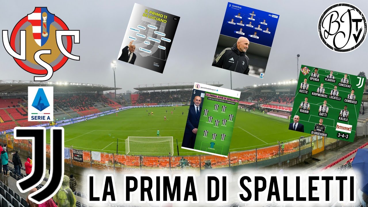 Cremonese vs Juventus: Spalletti's Starting Lineup Revealed ⚽