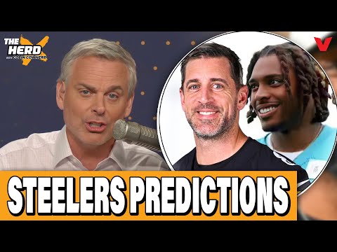Colin Cowherd’s PREDICTIONS for NEW Steelers w/ Jalen Ramsey & Aaron Rodgers | THE HERD NFL