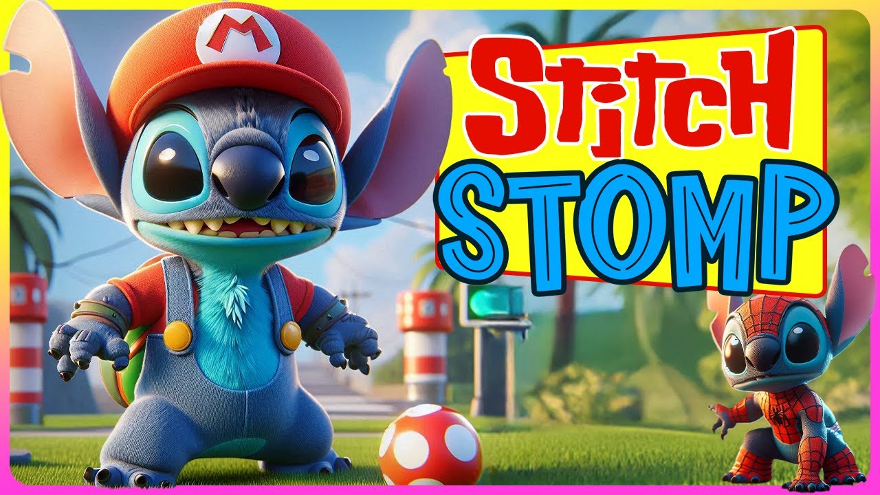 ⚡️ Stitch Costume Stomp ⚡️ Brain Break for Kids ⚡️ Just Dance ⚡️ Danny GoNoodle ⚡️ Jump Challenge