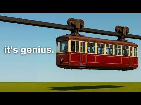 Why Germany's oldest monorail still runs upside-down