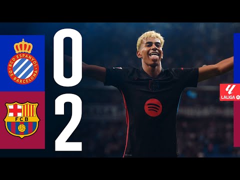 ESPANYOL 0 vs 2 FC BARCELONA | CHAMPIONS!!! LALIGA 2024/25 MD36