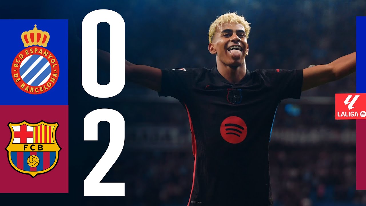 🎉 FC Barcelona Clinches 28th La Liga Title with 2-0 Victory over Espanyol | La Liga 2024/25 MD36