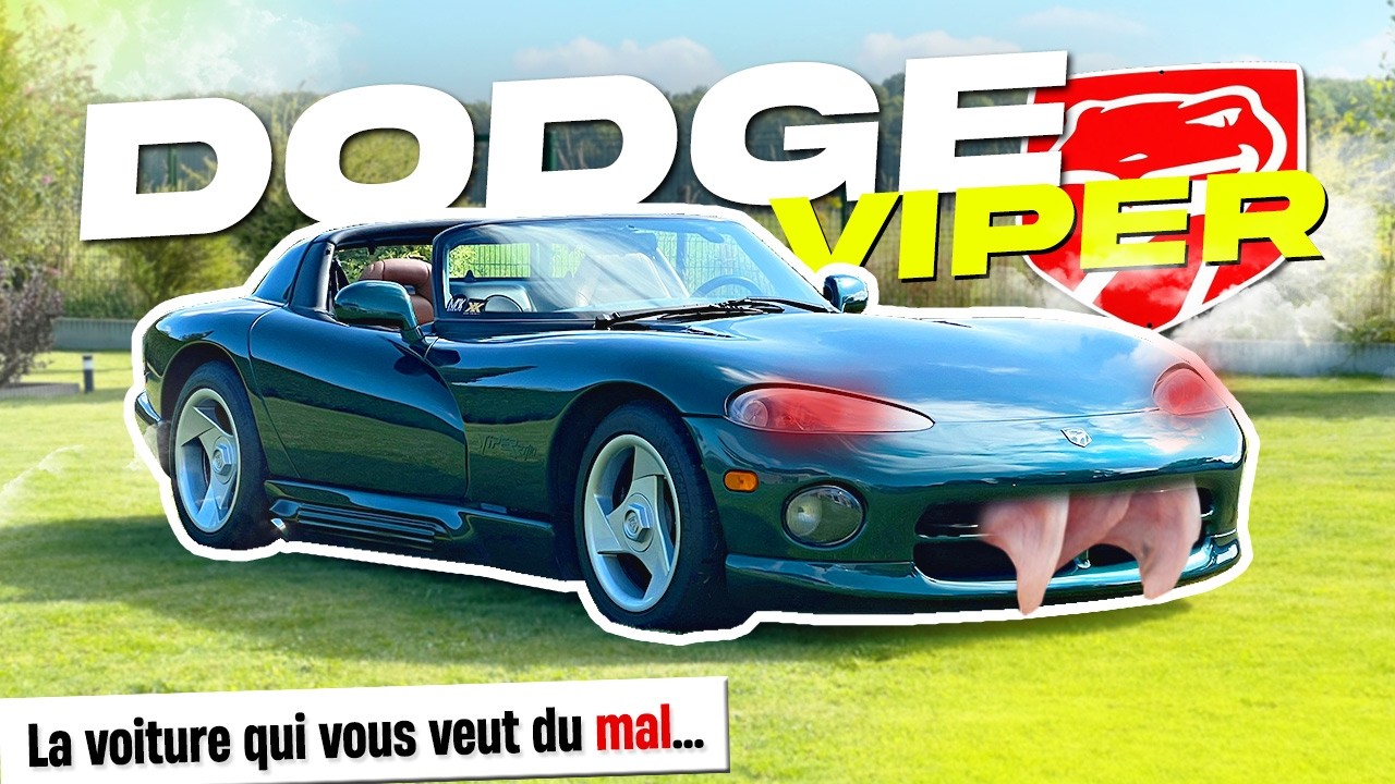 Cette Dodge Viper RT10 est TROP PUISSANTE pour être LÉGALE !