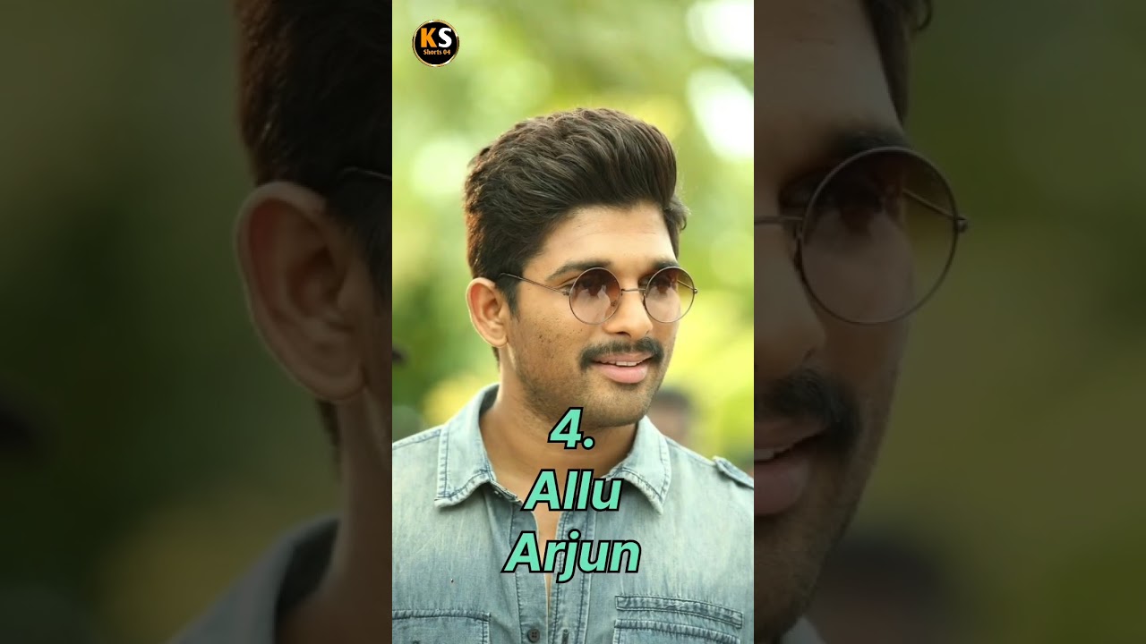 Top 10 Handsome South Indian Actors ✨