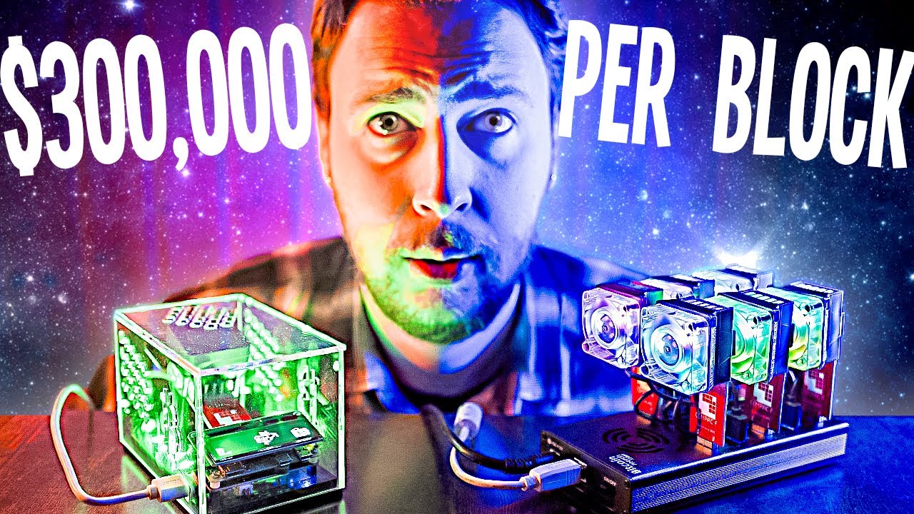 My mini Bitcoin USB miner setup explained for solo mining Bitcoin