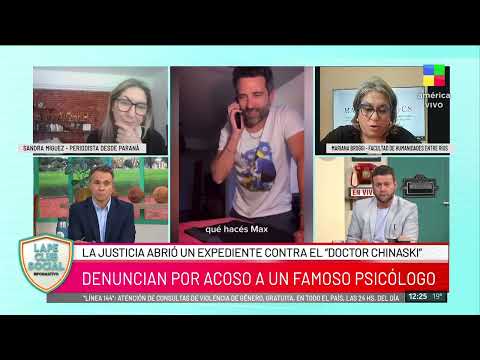 Denuncias por acoso contra el psicólogo Javier Pérez, alias Dr. Chinaski