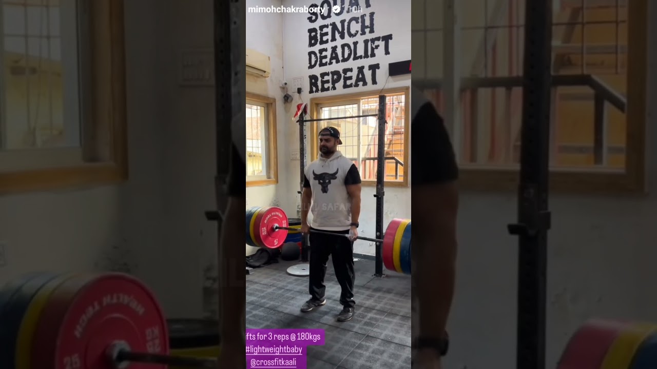 मिमोह चक्रवर्ती का फाइटिंग हार्ड वर्कआउट 💪 | #Trending #Reels #Shorts