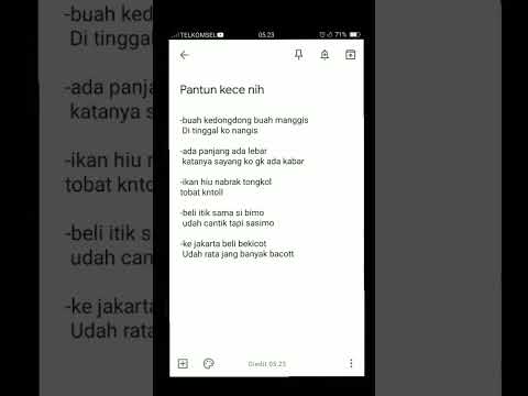 Pantun kece abis nih azeekkkkkkk🤙😎 #pantun #kecehhhabisss #viral #fyp #funny