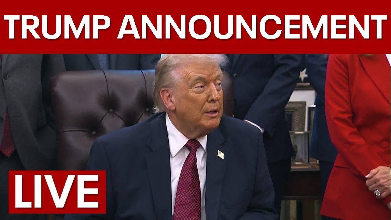 LIVE: Trump Announces with Defense Secretaries 🇺🇸