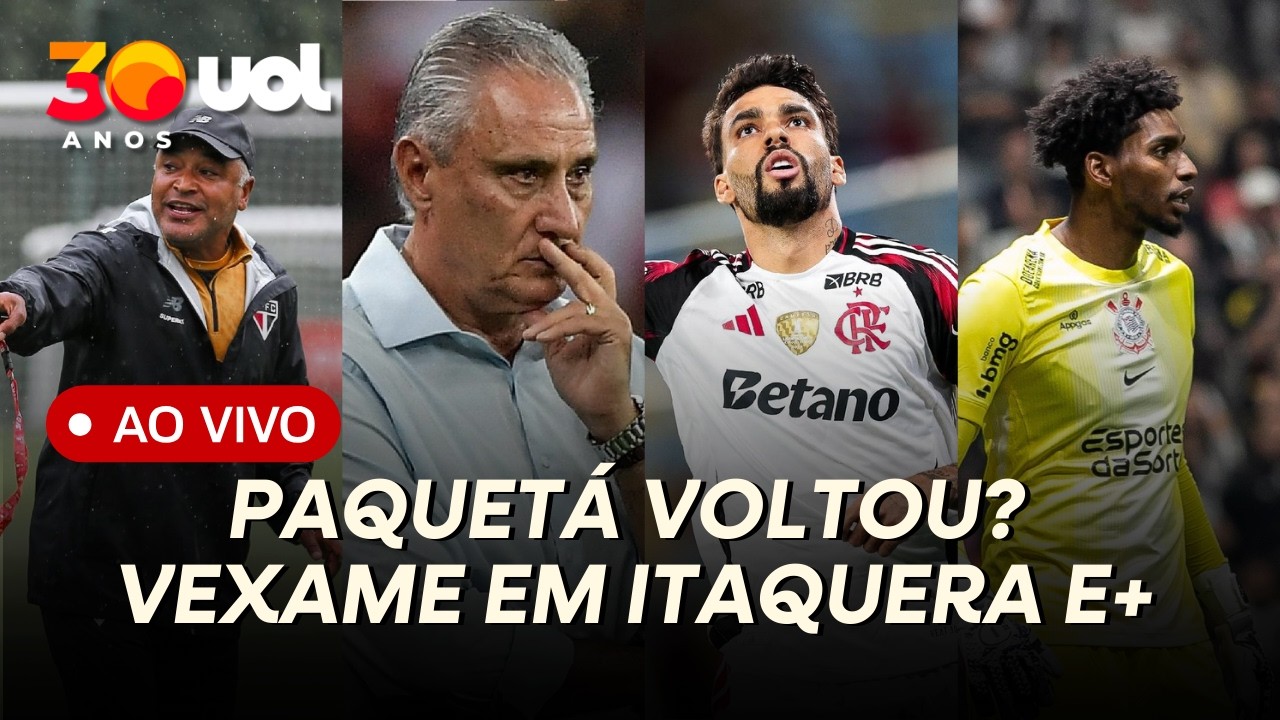 FLAMENGO: NOVO PAQUETÁ? GERSON INDIGNADO, VEXAME DO CORINTHIANS, SÃO PAULO AGRESSIVO E+