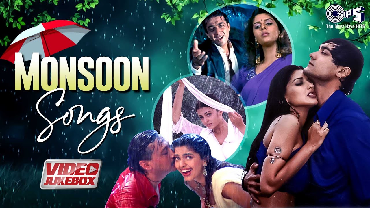 Monsoon Romantic Songs | Bollywood Rain Hits 🎶