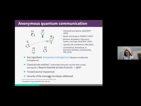 MCQST2021 | Quantum cryptography with multipartite entanglement (Glaucia Murta)