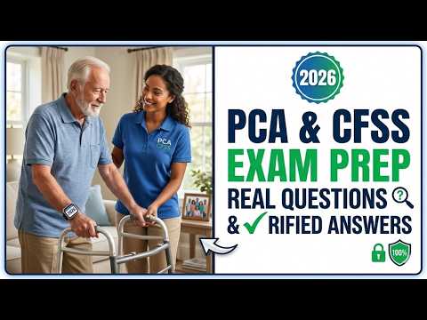 PCA & CFSS Exam 2026: Real Questions & Answers