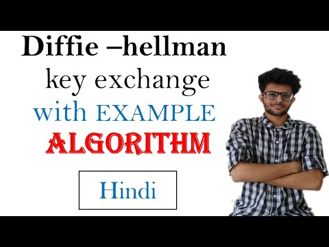 Diffie -hellman key exhange algoritm with example in Hindi | CSS series #6