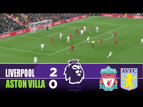 LIVERPOOL vs ASTON VILLA 2-0 | 2025 Premier League | Match Highlights