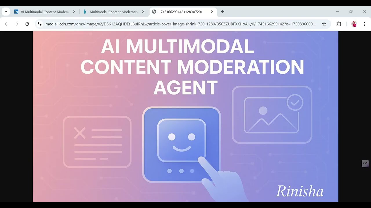 AI Content Moderation Agent: Ensuring Safe Online Spaces 🚀 | Google Gen AI Capstone 2025Q1
