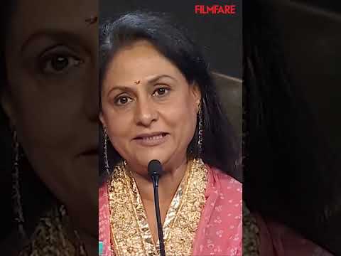 On #JayaBachchan's birthday, we're looking back at her inspiring speech at the 52nd #FilmfareAwards.
