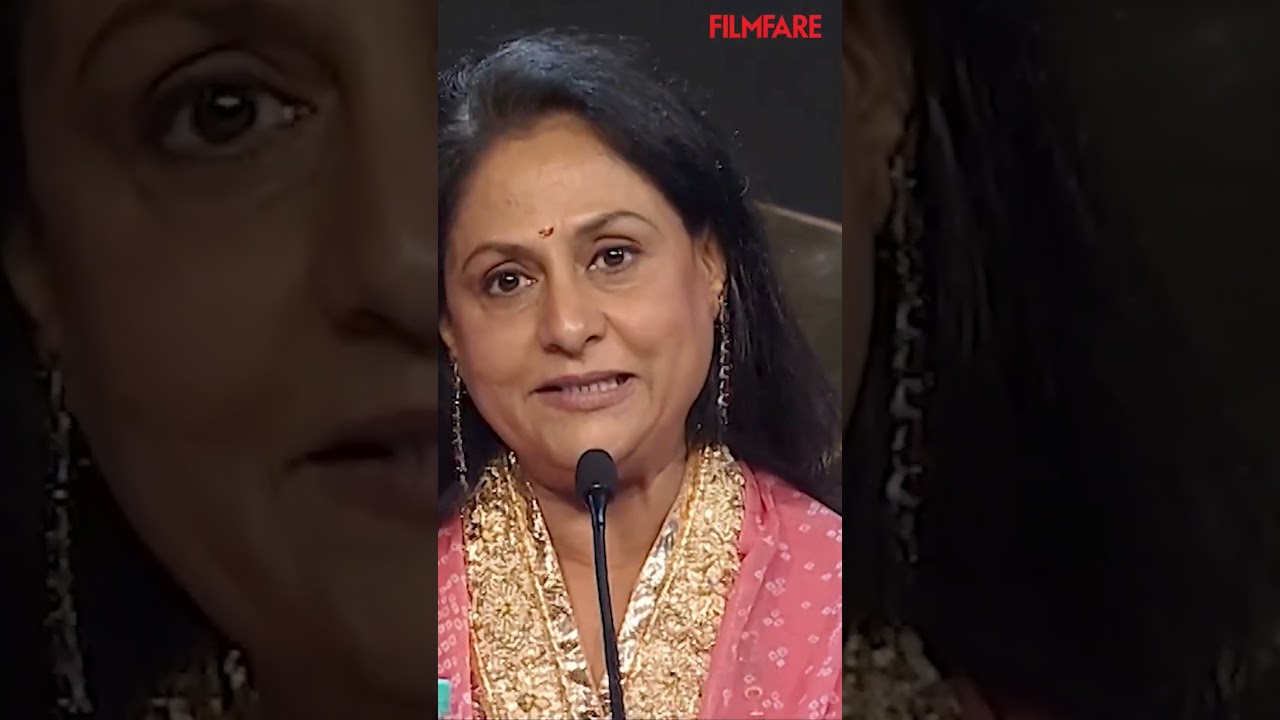 Celebrating Jaya Bachchan's Inspiring Speech & Lifetime Achievement at the 52nd Filmfare Awards 🎉