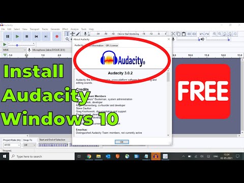 How To INSTALL AUDACITY On Windows 10| DOWNLOAD AUDACITY For Windows 10