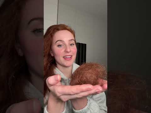 Werkt dit ook op krullend haar? 😥 #hairstyle #curlyhair #hairtutorial #humor #funny #redhead