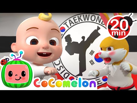Taekwondo Song 20 MIN LOOP | CoComelon Nursery Rhymes & Kids Song| Animal Songs For Kids