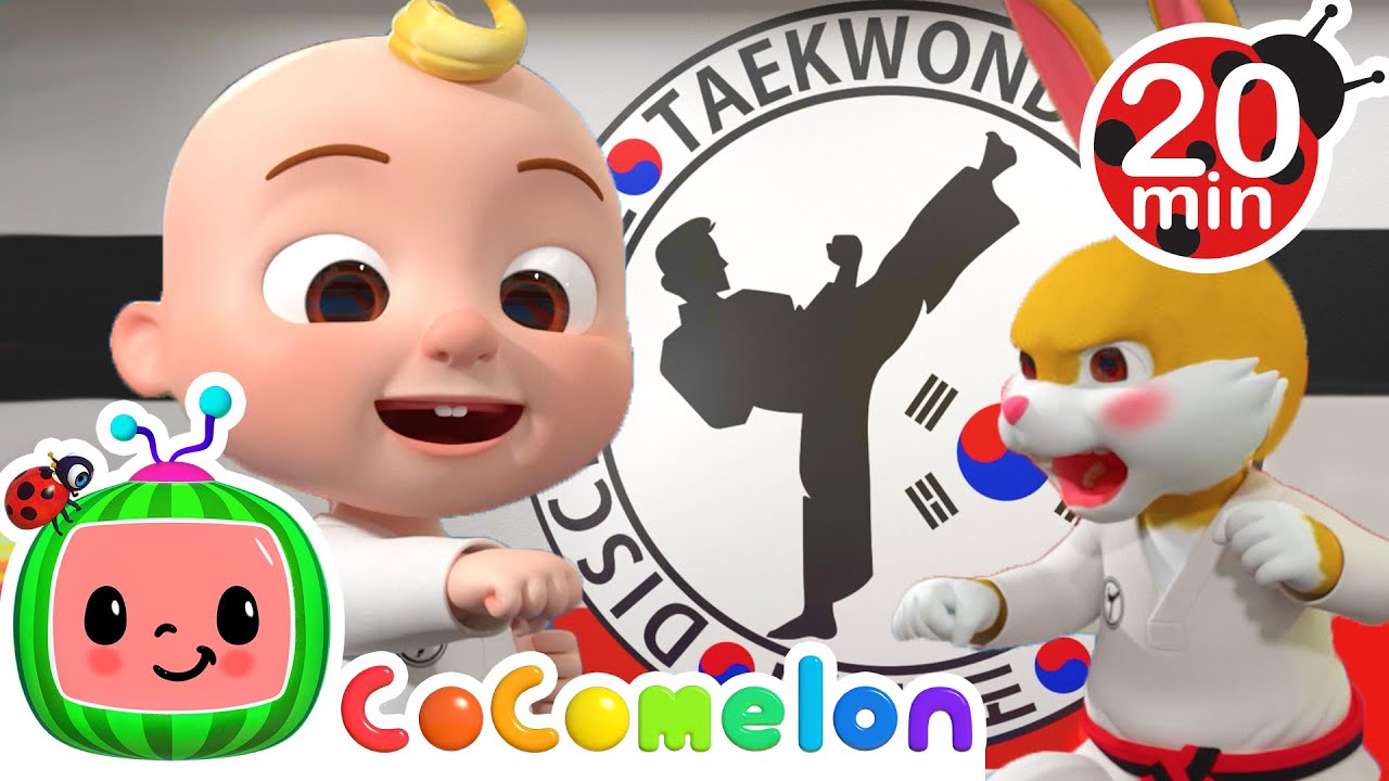 Taekwondo Song 20-Minute Loop | CoComelon Nursery Rhymes & Kids Song