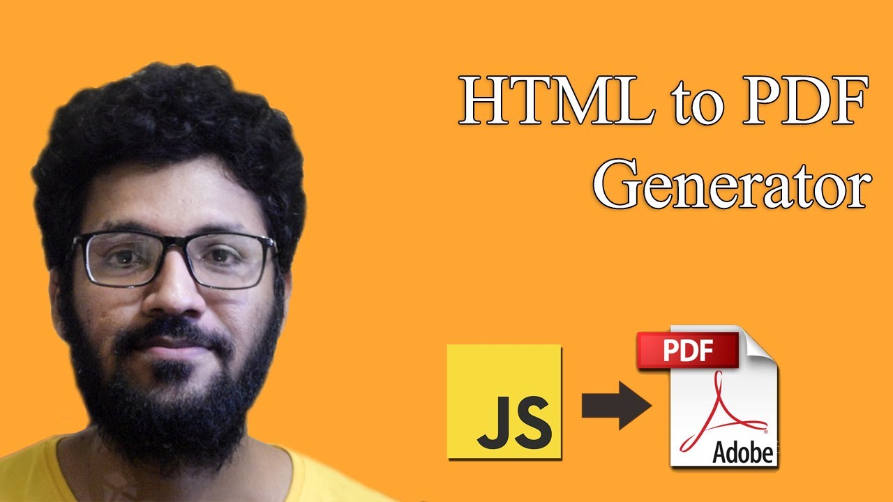 Convert HTML to PDF with JavaScript in 5 Minutes