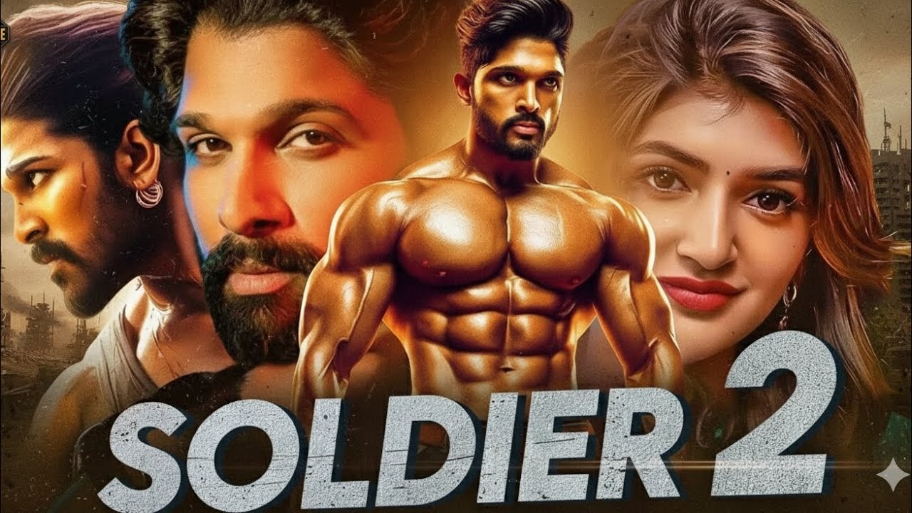 Soldier 2 Hindi Dubbed Full Movie | Allu Arjun & Sreeleela | Action-packed South Indian Film 2025