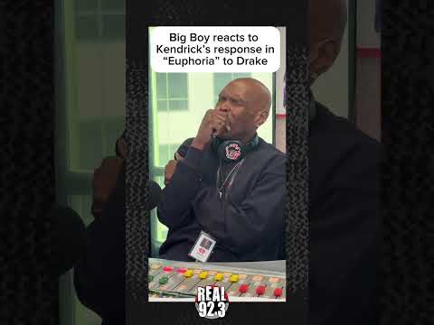 Big Boy's Reaction To Kendrick Lamar's "Euphoria" Diss Track to Drake & J. Cole