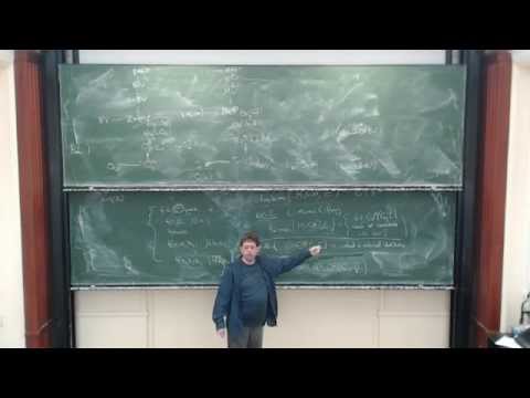 Charles Rezk: Elliptic cohomology and elliptic curves (Part 4)