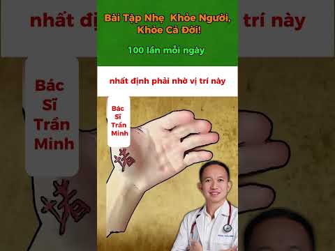 Bài tập nhẹ, khỏe người |Bác Sĩ Trần Minh #short #shorts #bacsitranminh