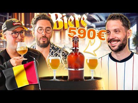Une bière à 590€ avec Jimmy Labeeu et Kemar en Belgique !