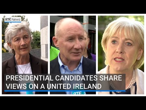 Presidential candidates share views on a united Ireland