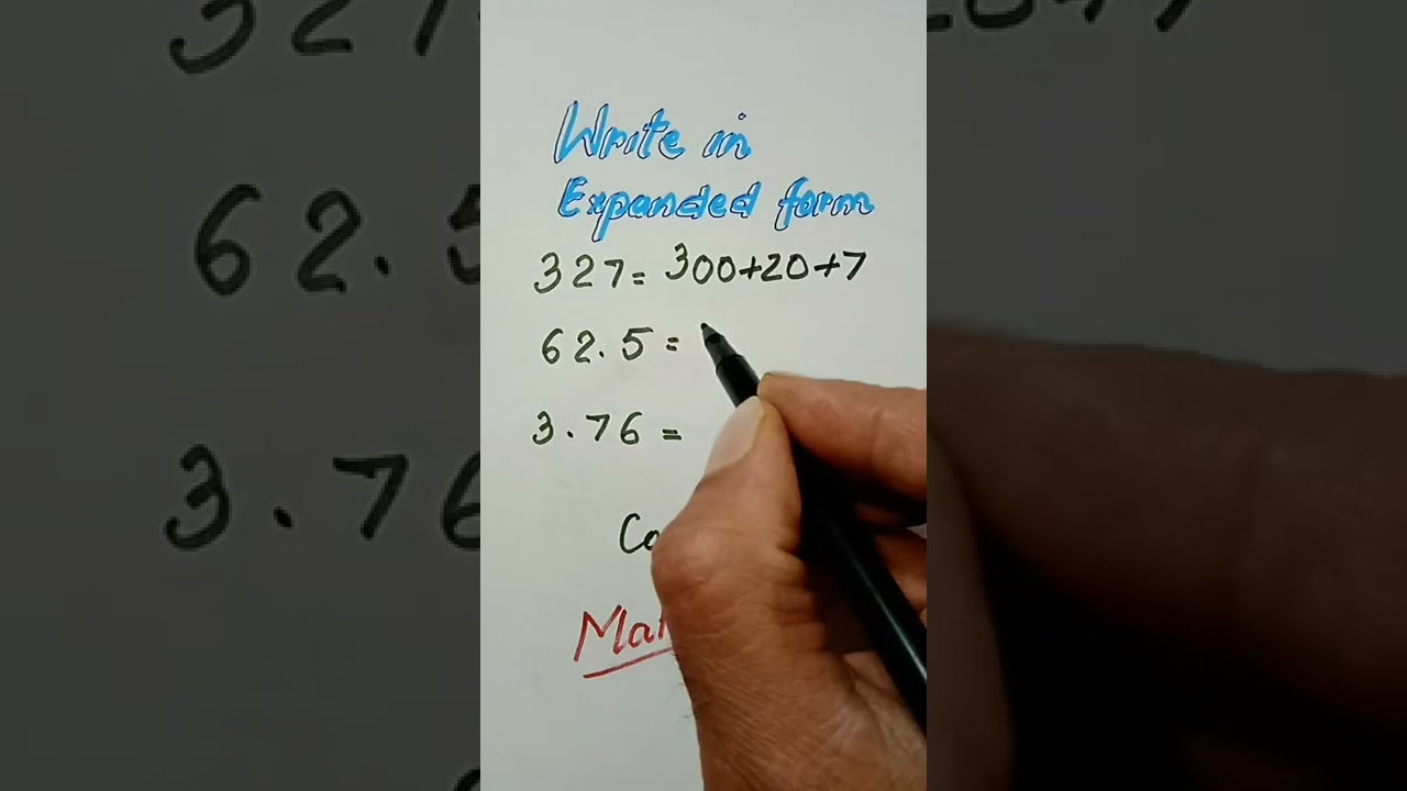 Learn How to Write Numbers in Expanded Form 🧮