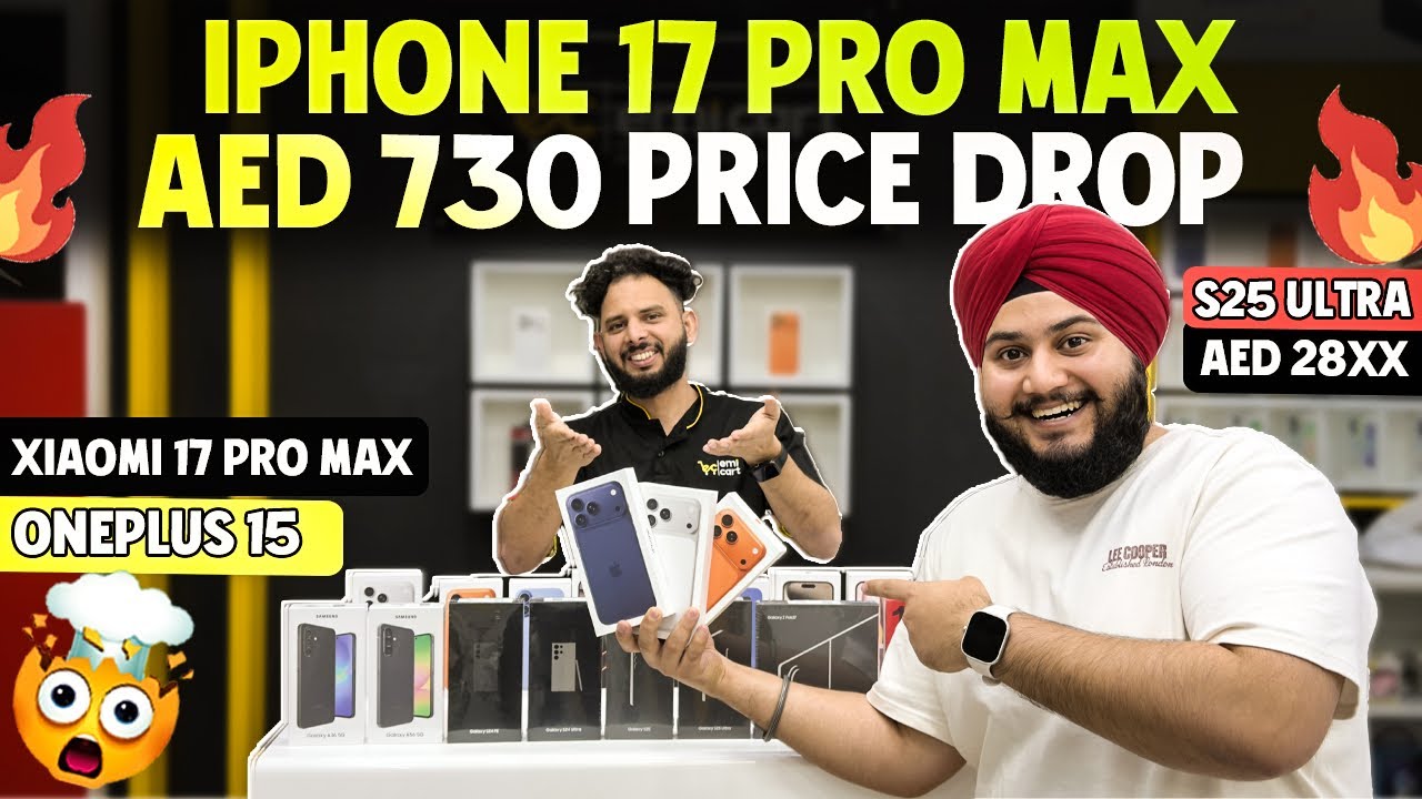 Dubai iPhone Prices & Samsung S25 Ultra: Latest Tech Deals 🇦🇪