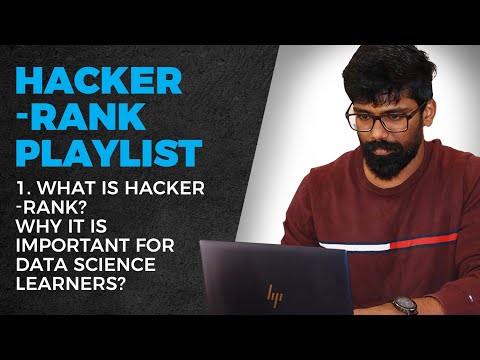 HackerRank Episode 1 - What is HackerRank? Why HackerRank is Important for Data Science Learners?