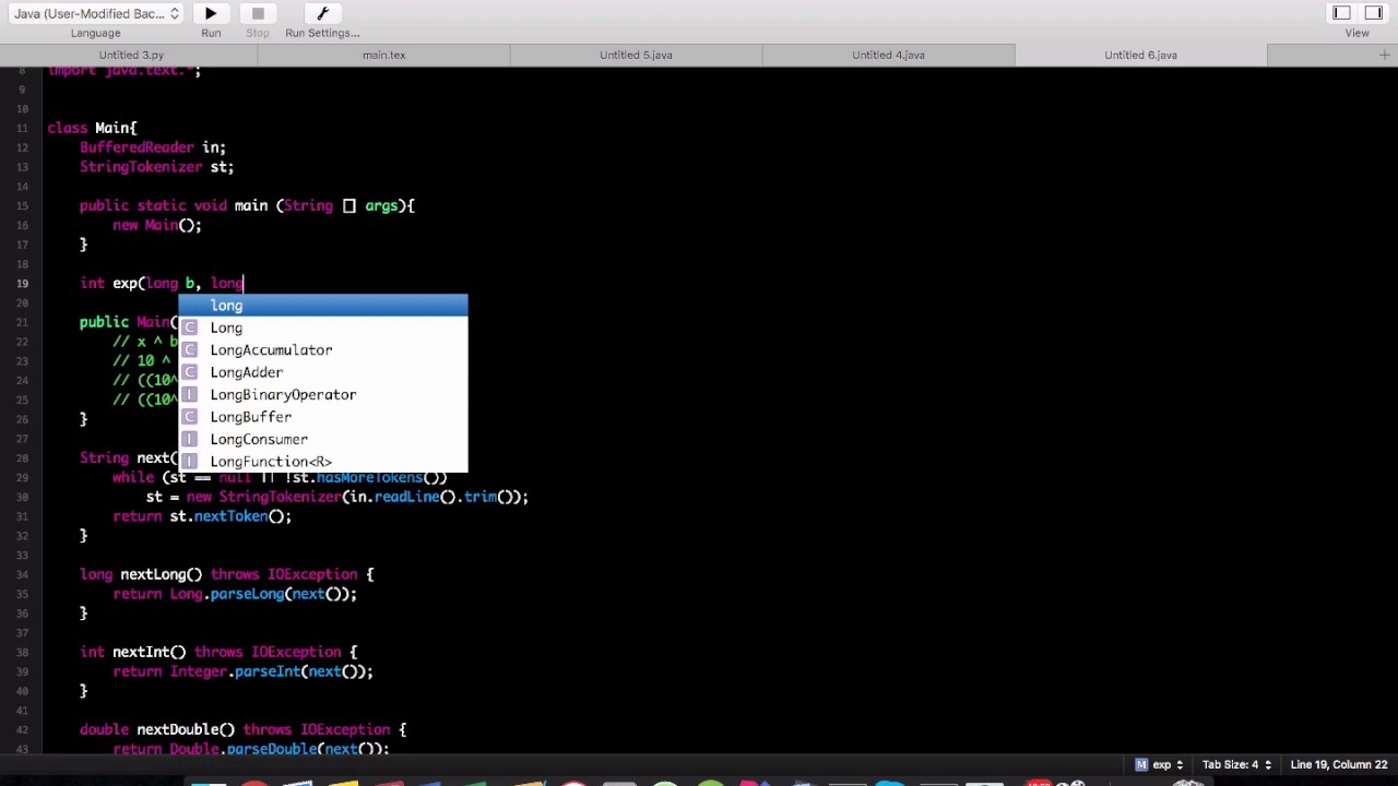 Java Recursive Modular Exponentiation β‘